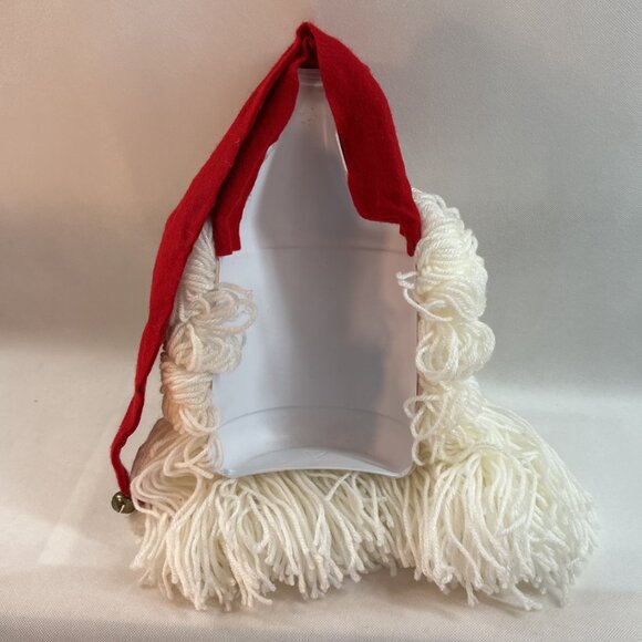 Vintage Handmade Bleach Bottle Santa Wall Hanging - Picture 4 of 5